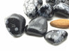 Obsidian Snowflake: Tumbled (18pc/bag)