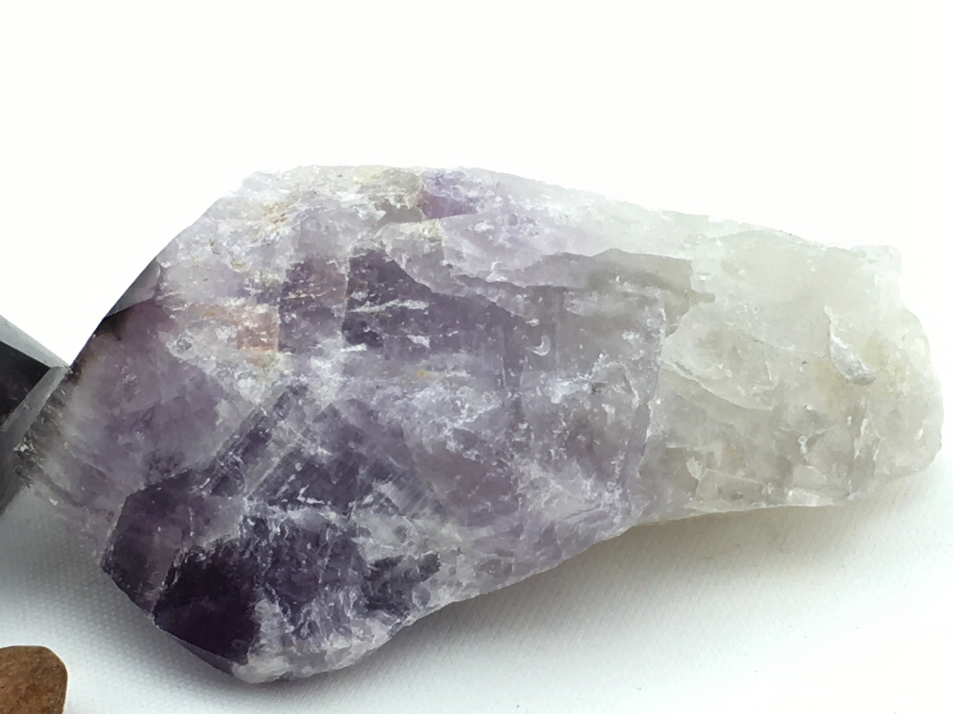 c Amethyst Cacoxenite - Natural Points/Teeth (Super 7 Like)