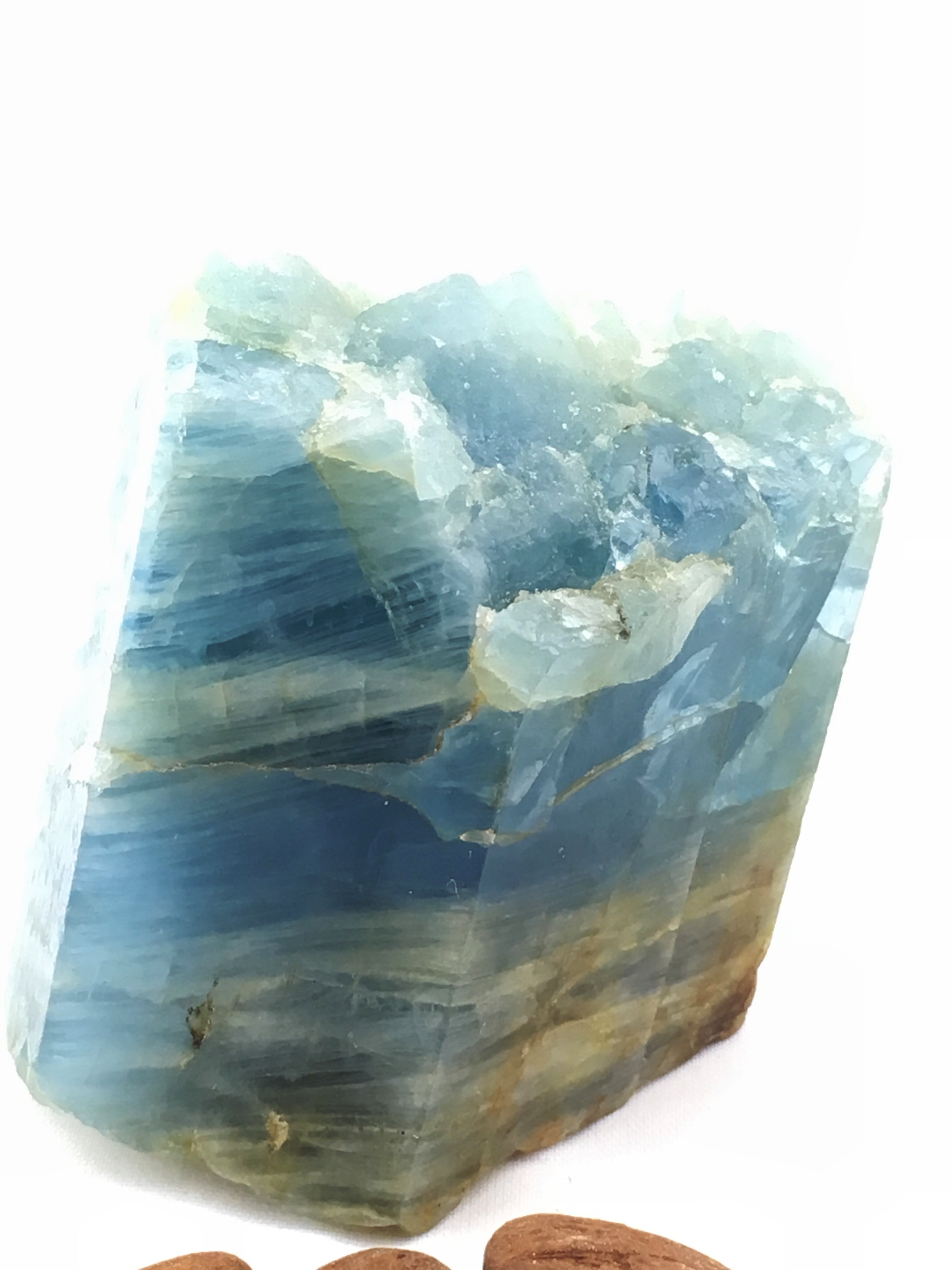Aquamarine - Naturally Faceted Chunk (Large)