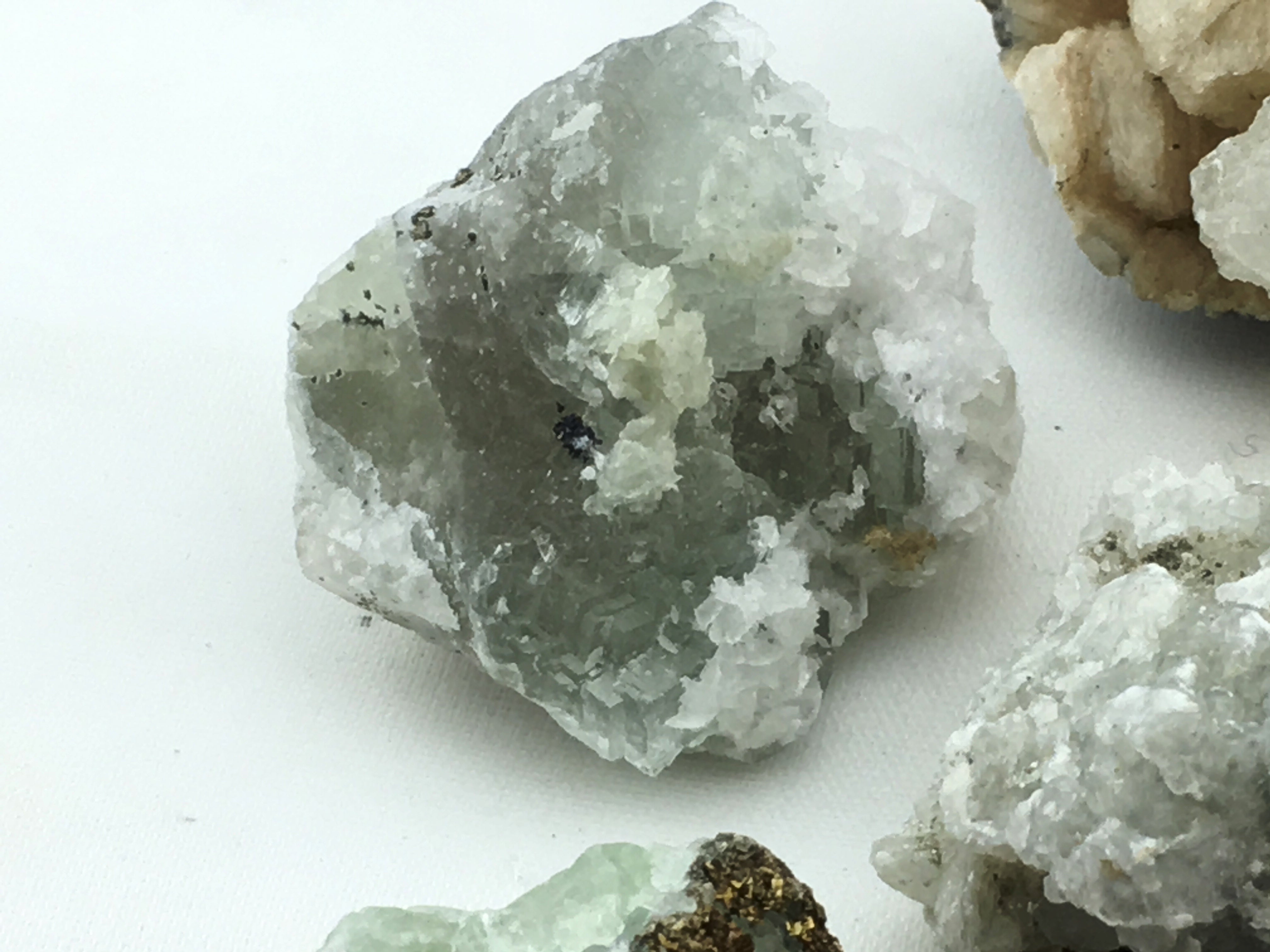 Fluorite/Pyrite Cluster