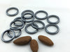 Hematite: Rings 2mm   (200pc/bag)